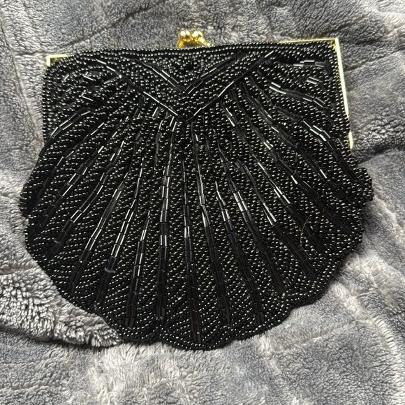 Vintage style beaded/ clutch / evening bag/ purse - Picture 2 of 12